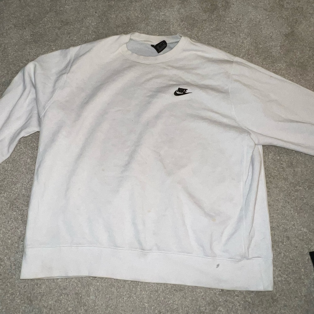 White Nike Sweatshirt